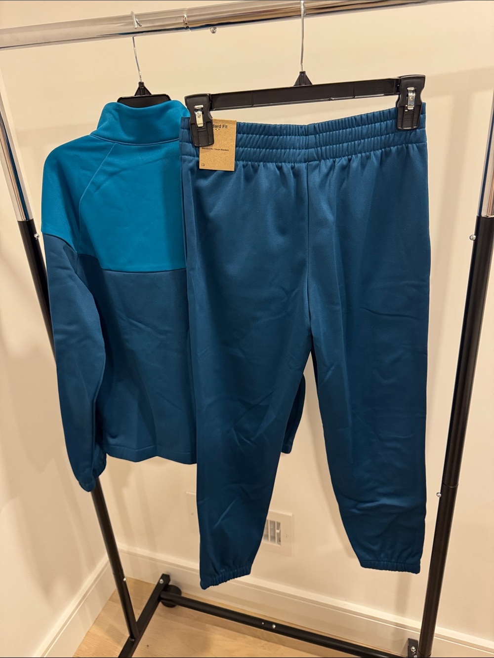 Nike Boys Teal & Dark Teal Track Jacket and Pants - Picture 4 of 4
